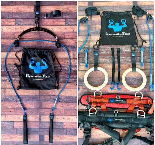 BUNDLE 5( SAVE 138 EURO)  rings + flare system (Large and small harness )
