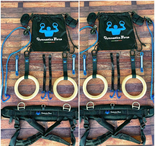 BUNDLE 9 ( SAVE 59 EUR) Two rings system  large Harness